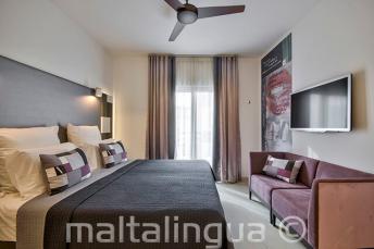 Camera doppia presso l'Hotel Valentina Malta