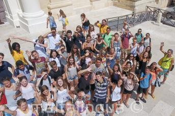 Studenti a Valletta
